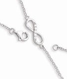Sterling Silver Infinity Bracelet